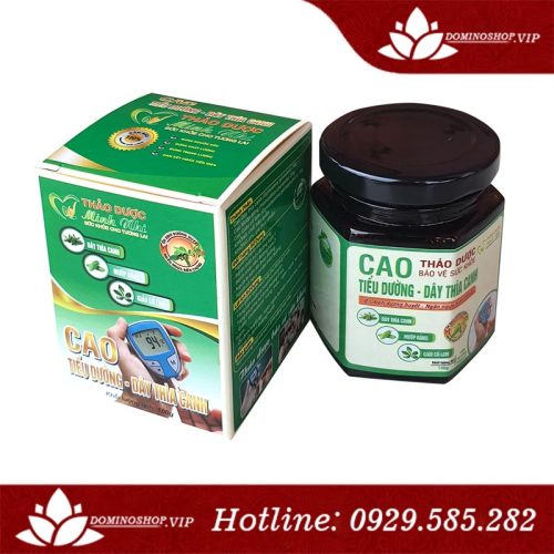 Cao dây thìa canh là cao dược liệu được chiết xuất từ dây thìa canh đóng vào lọ thủy tỉnh 100gr rất tiện cho người bị bệnh tiểu đường