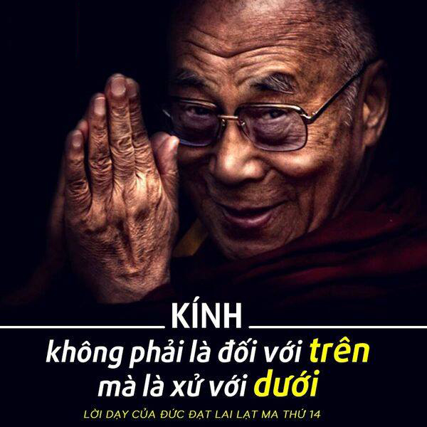 Kính, không phải là đối với Trên, mà là xử với Dưới