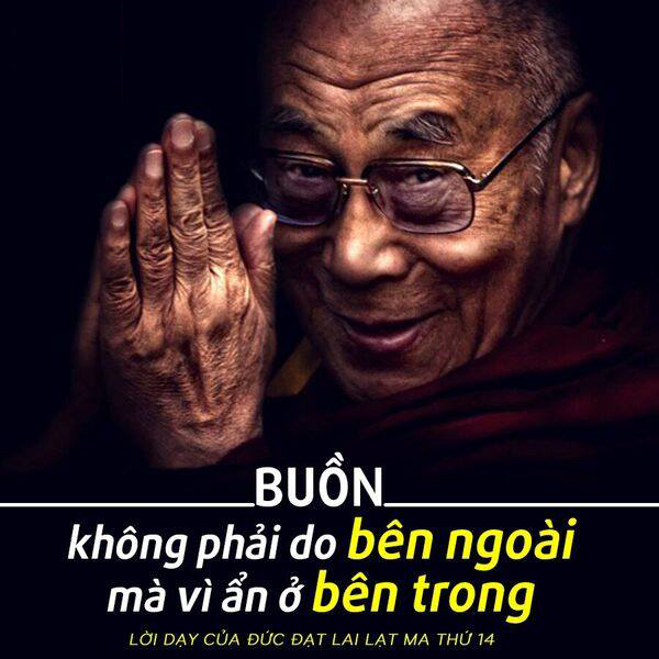 7. Buồn, không phải do Bên Ngoài, mà vì ẩn ở Bên Trong