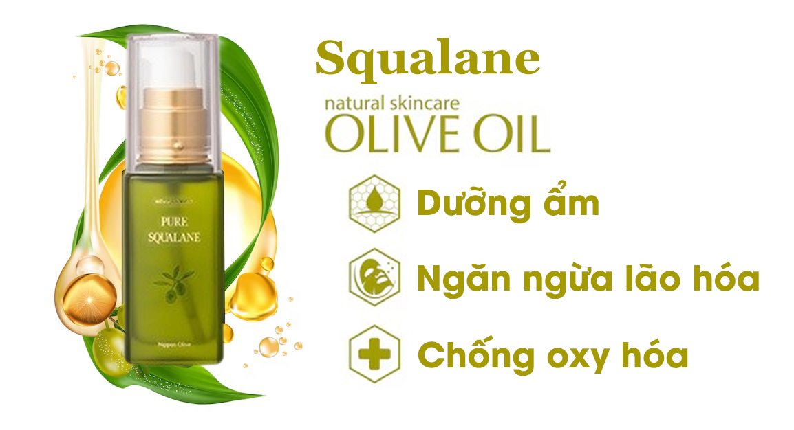 Lợi ích của Squalane Olive cho da