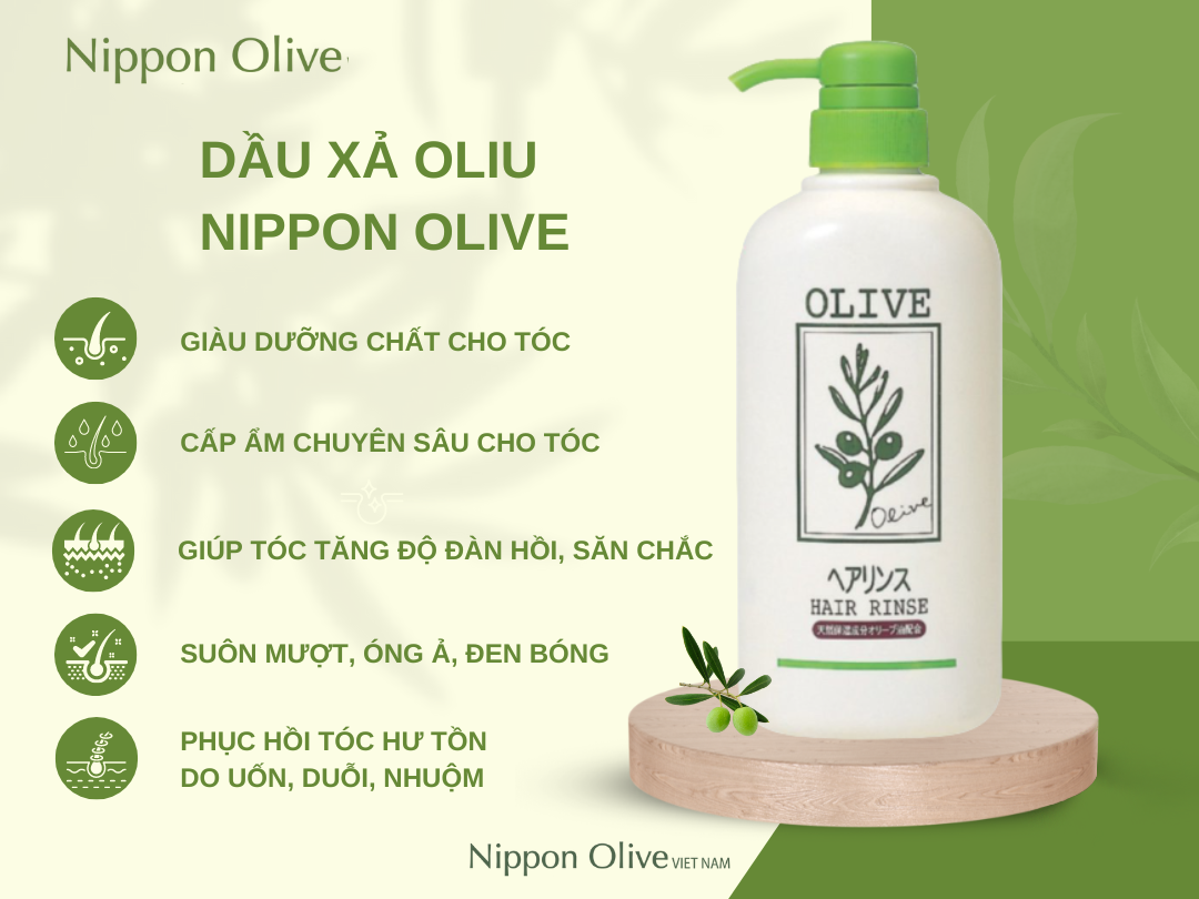 dầu gội ô liu