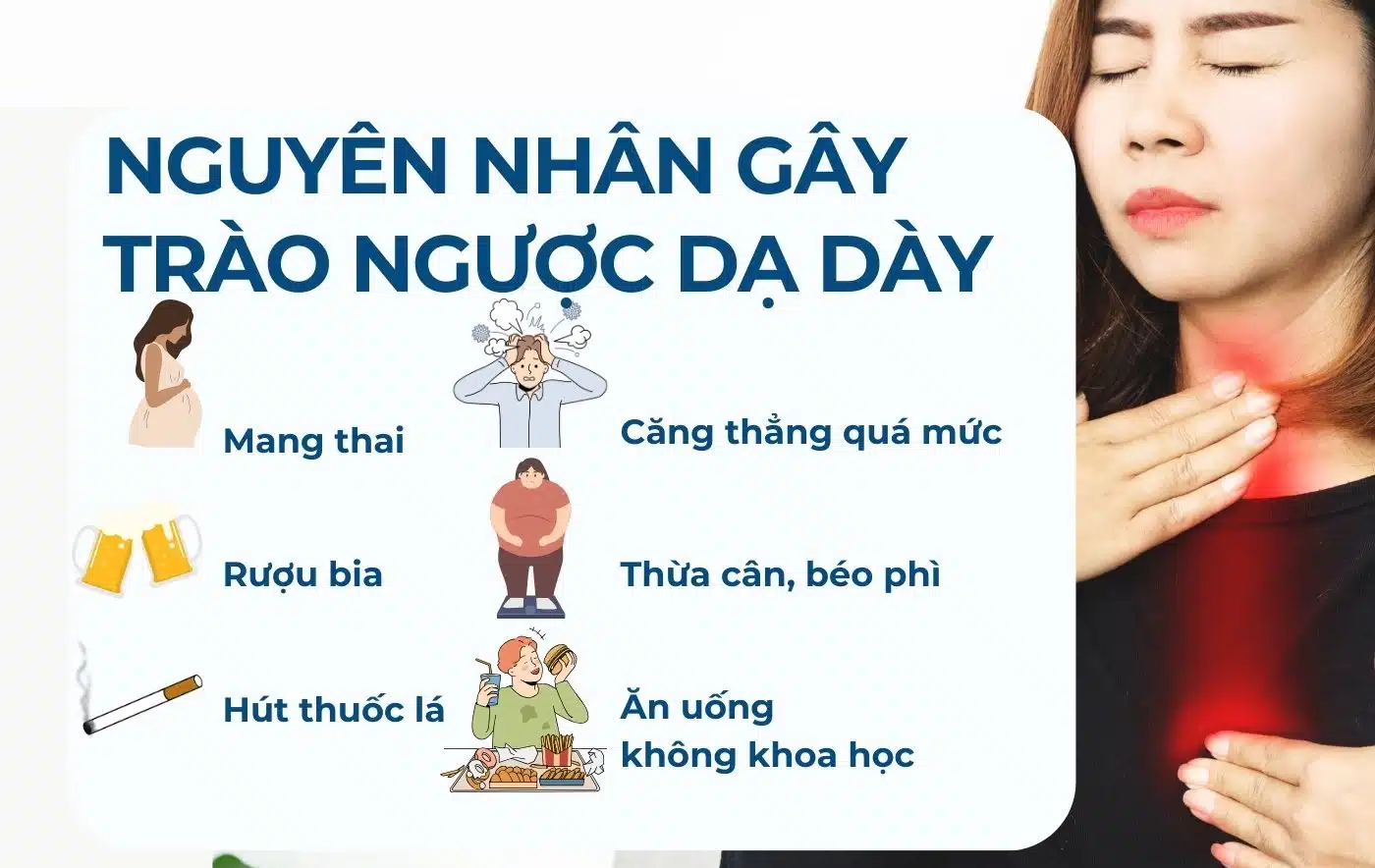6 bài thuốc trị bệnh trào ngược dạ dày đơn giản, dễ tìm